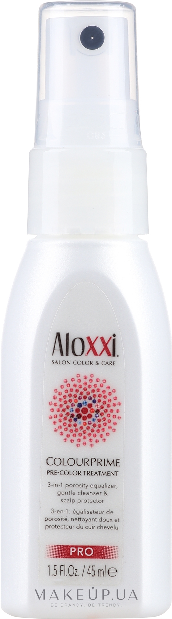 Спрей для волос перед окрашиванием - Aloxxi Colourprime Pre-Color Treatment (мини) — фото 45ml