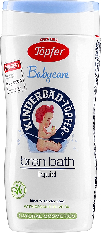 Рідина для ванни для дітей - Topfer Babycare Baby Bath With Organic Olive — фото N1