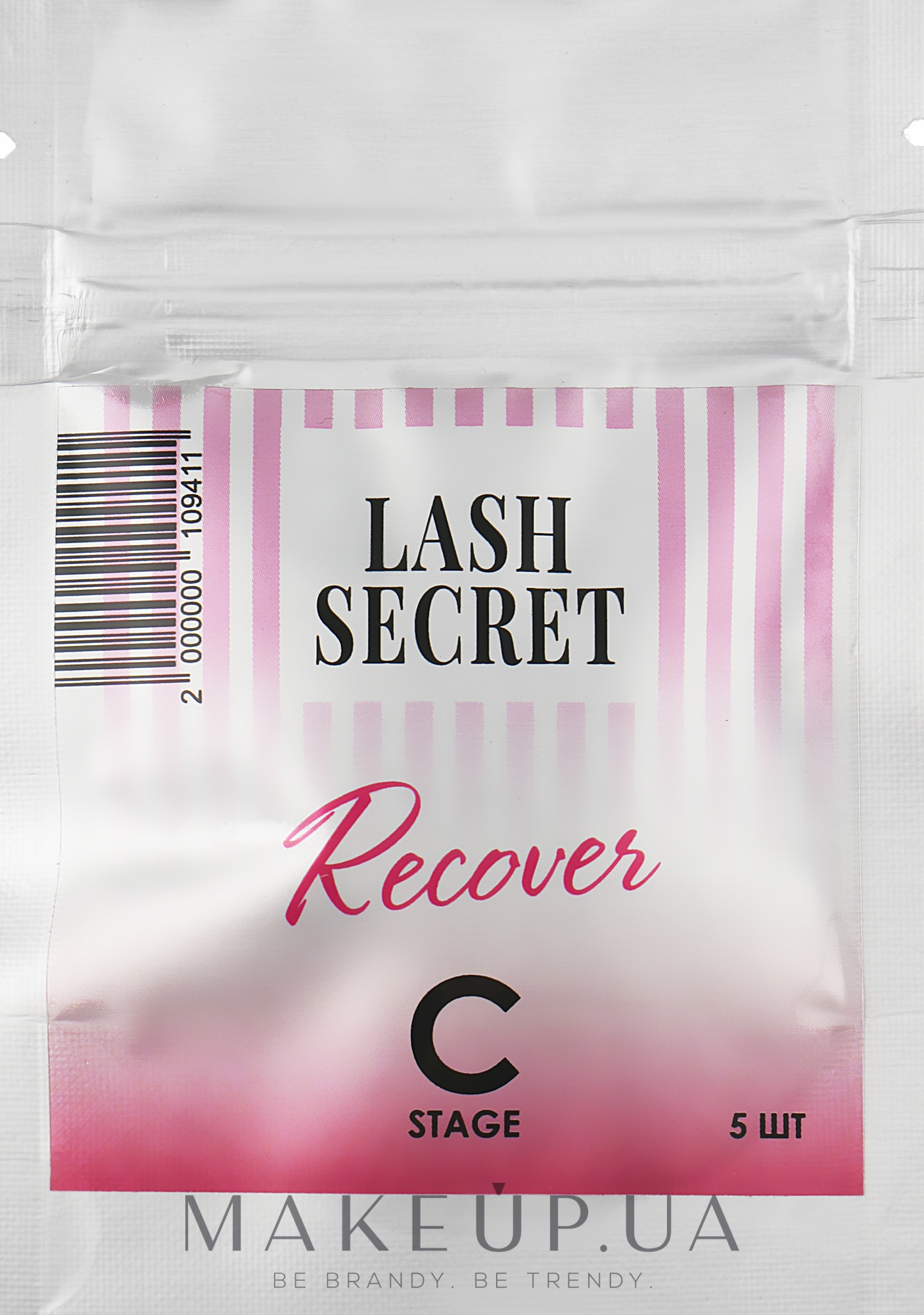 Набір розчинів для ламінування вій "С" - Lash Secret Stage C Recovery — фото 5шт