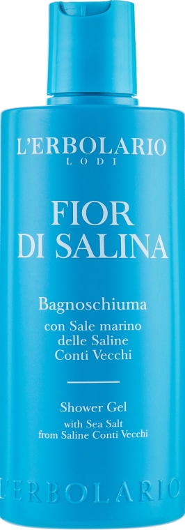 Гель-піна для ванни "Солоний бриз" - L'Erbolario Fior Di Salina Bagnoschiuma — фото N2