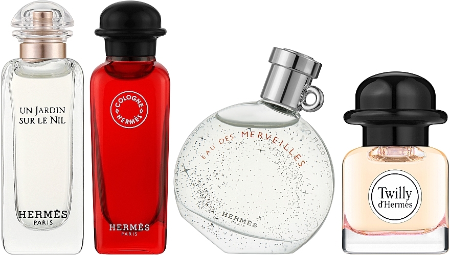 Hermes Miniature Fragrance Set - Набір (edp/7.5 ml + edp/7.5 ml + edt/7.5 ml + edc/7.5 ml) — фото N1