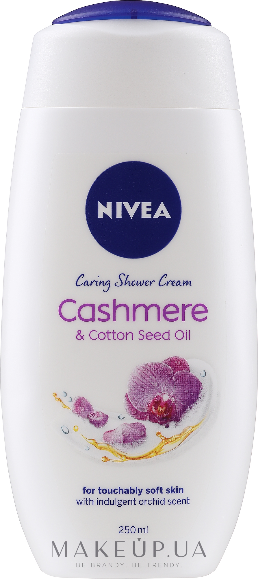 Гель для душу - NIVEA Cashmere&Cotton Seed Oil Shower Gel — фото 250ml