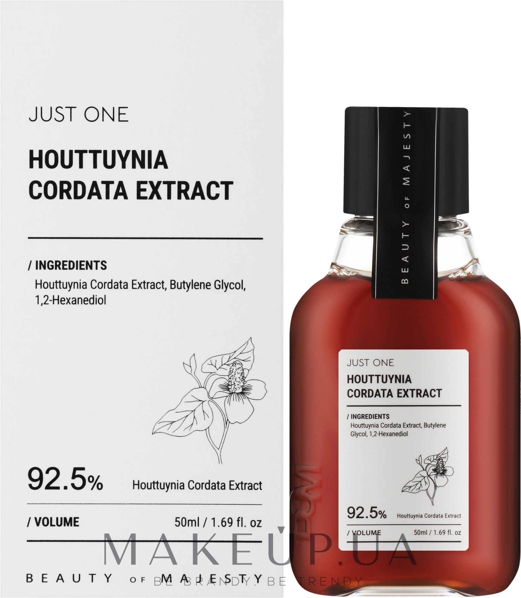 Тоник-экстракт для лица - Beauty Of Majesty Just One Houttuynia Cordata Extract — фото 50ml
