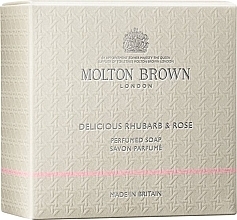Molton Brown Delicious Rhubarb & Rose Perfumed Soap - Парфюмированное мыло — фото N3