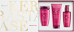 Парфумерія, косметика Набір - Kerastase Reflection Chromatique (shm/250ml + h/milk/200ml + fluid/125ml)