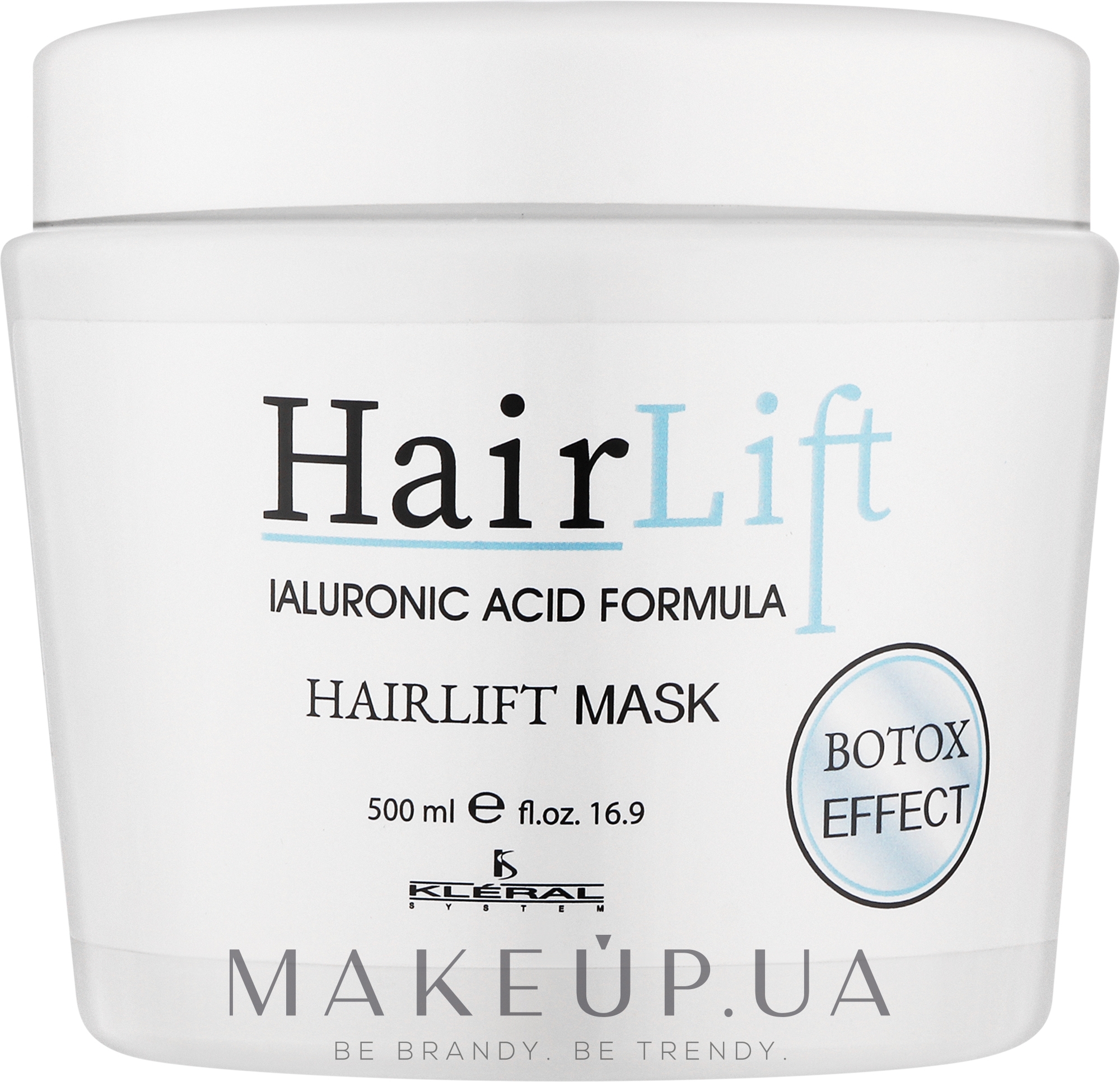 Живильна маска для волосся - Kleral System Hair Lift Mask — фото 500ml