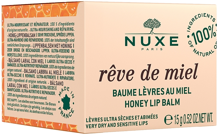 Бальзам для губ - Nuxe Reve de Miel Lip Balm — фото N3