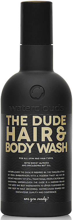 Шампунь-гель для душу - Waterclouds The Dude Hair And Body Wash — фото N1