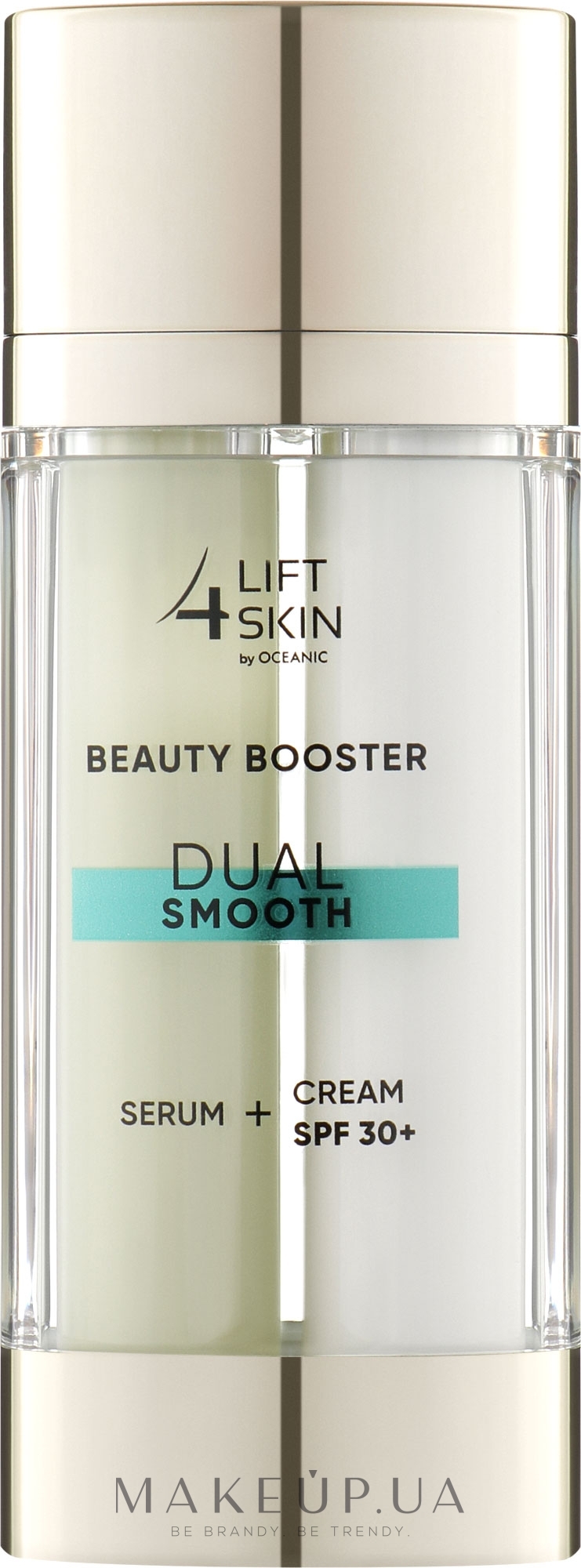 Сыворотка с ниацинамидом + крем с SPF 30+ 2 в 1 - Lift 4 Skin Beauty Booster Dual Smooth 10% Niacynamid Serum + Cream SPF30+ — фото 2x15ml