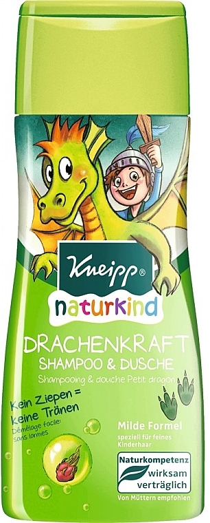 Гель-шампунь для тела - Kneipp Kids Shampoo and Shower Gel Dragon Power — фото N1