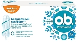 Духи, Парфюмерия, косметика Тампоны Super, 32 шт - o.b. Pro Comfort