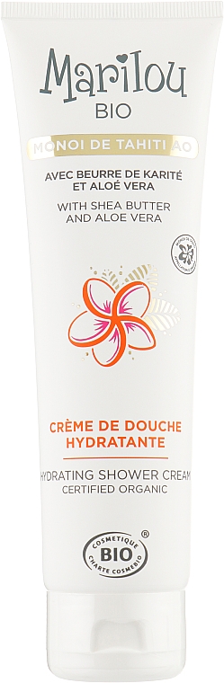 Крем для душа - Marilou Bio Monoi De Tahiti AO Hydrating Shower Cream — фото N1