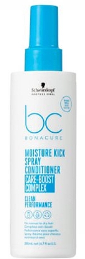 Увлажняющий спрей-кондиционер для сухих и нормальных волос - Schwarzkopf Professional BC Moisture Kick Spray Conditioner Care-boost Complex — фото N1