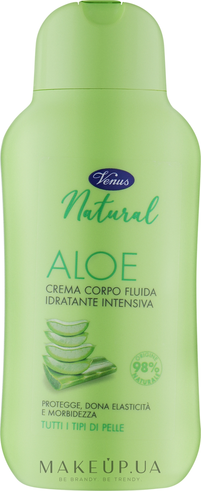 Крем-флюид для тела с алоэ вера - Venus Natural Aloe Fluid Body Cream — фото 250ml