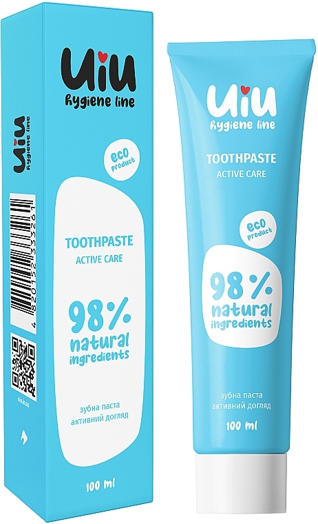 Зубная паста гигиеническая "Активный уход" - Uiu Active Care Tothpaste