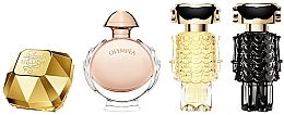 Paco Rabanne Feminine Miniature Set - Набор (edp/x3/4ml/5ml/6ml + parf/4ml) — фото N2