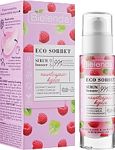 Сироватка-бустер для обличчя з екстрактом малини - Bielenda Eco Sorbet Moisturizing & Soothing Serum Booster — фото N2