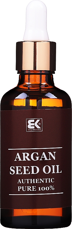 Аргановое масло с пипеткой - Brazil Keratin Argan Seed Oil Authentic Pure 100% — фото N1
