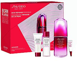 Духи, Парфюмерия, косметика Набор - Shiseido Ultimune Set (conc/50ml + foam/15ml + softner/30ml + conc/3ml)