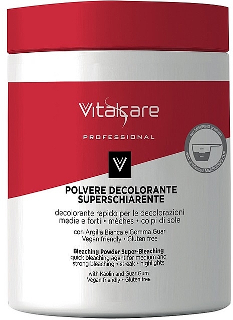 Освітлювальний порошок - Vitalcare Professional Bleaching Powder Super-Bleaching — фото N1