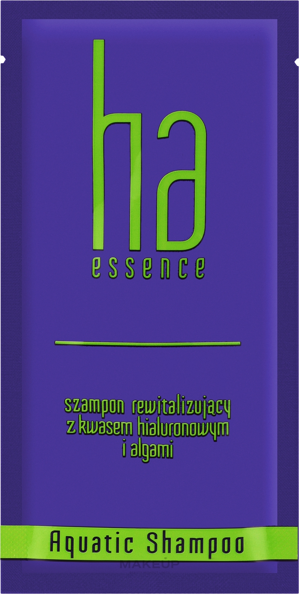 Відновлювальний шампунь для волосся - Stapiz Ha Essence Aquatic Revitalising Shampoo (пробник) — фото 15ml