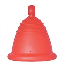 Парфумерія, косметика Менструальна чаша з кулькою, розмір XL, червона - MeLuna Classic Shorty Menstrual Cup Ball