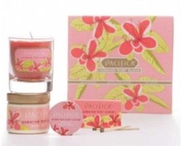 Духи, Парфюмерия, косметика Pacifica Hawaiian Ruby Guava - Набор (dst/10g + crm/57g + cndl/85g)