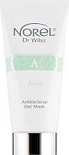 Антибактеріальна гелева маска для шкіри з акне, вугрової висипки - Norel Acne Antibacterial Gel Mask  — фото N2