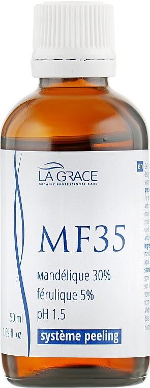 Пилинг миндально-феруловый MF35 - La Grace MF35 — фото N3