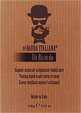Натуральное успокаивающее мыло - Barba Italiana Un Ricordo — фото N1