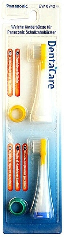 Насадки для дитячої зубної щітки EW0942W835 - Panasonic For Kids Toothbrush Replacement — фото N1