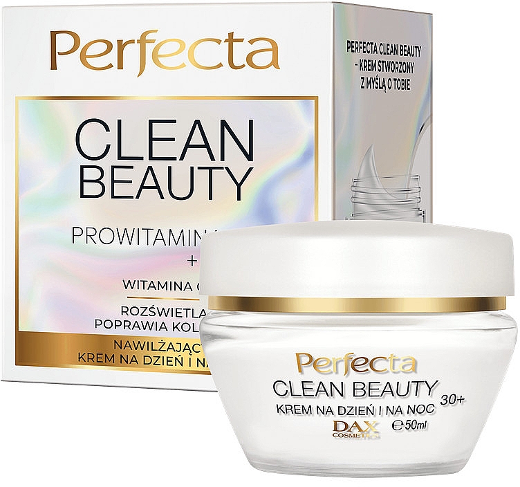 Зволожувальний крем для обличчя 30+ - Perfecta Clean Beauty Face Cream — фото N1