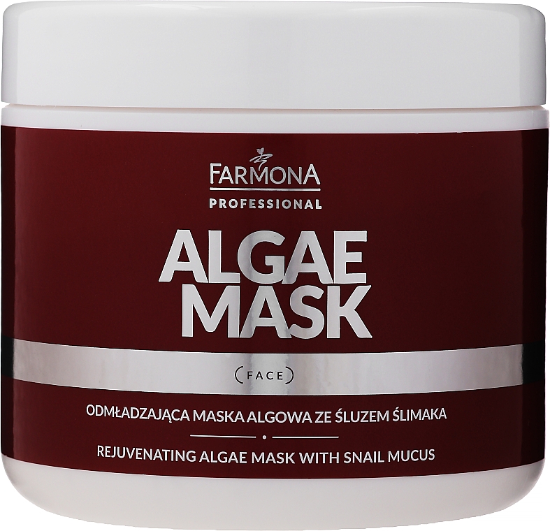 Омолаживающая маска из водорослей с улиткой - Farmona Professional Algae Mask With Snail Sluice — фото N1