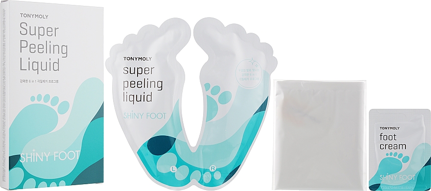 Пилинг для ног - Tony Moly Shiny FootSuper Peeling Liquid — фото N1