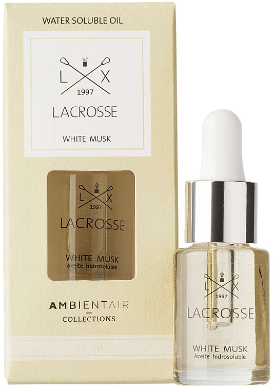 Ароматическое масло "Белый мускус" - Ambientair Lacrosse White Musk Scented Oil — фото N1