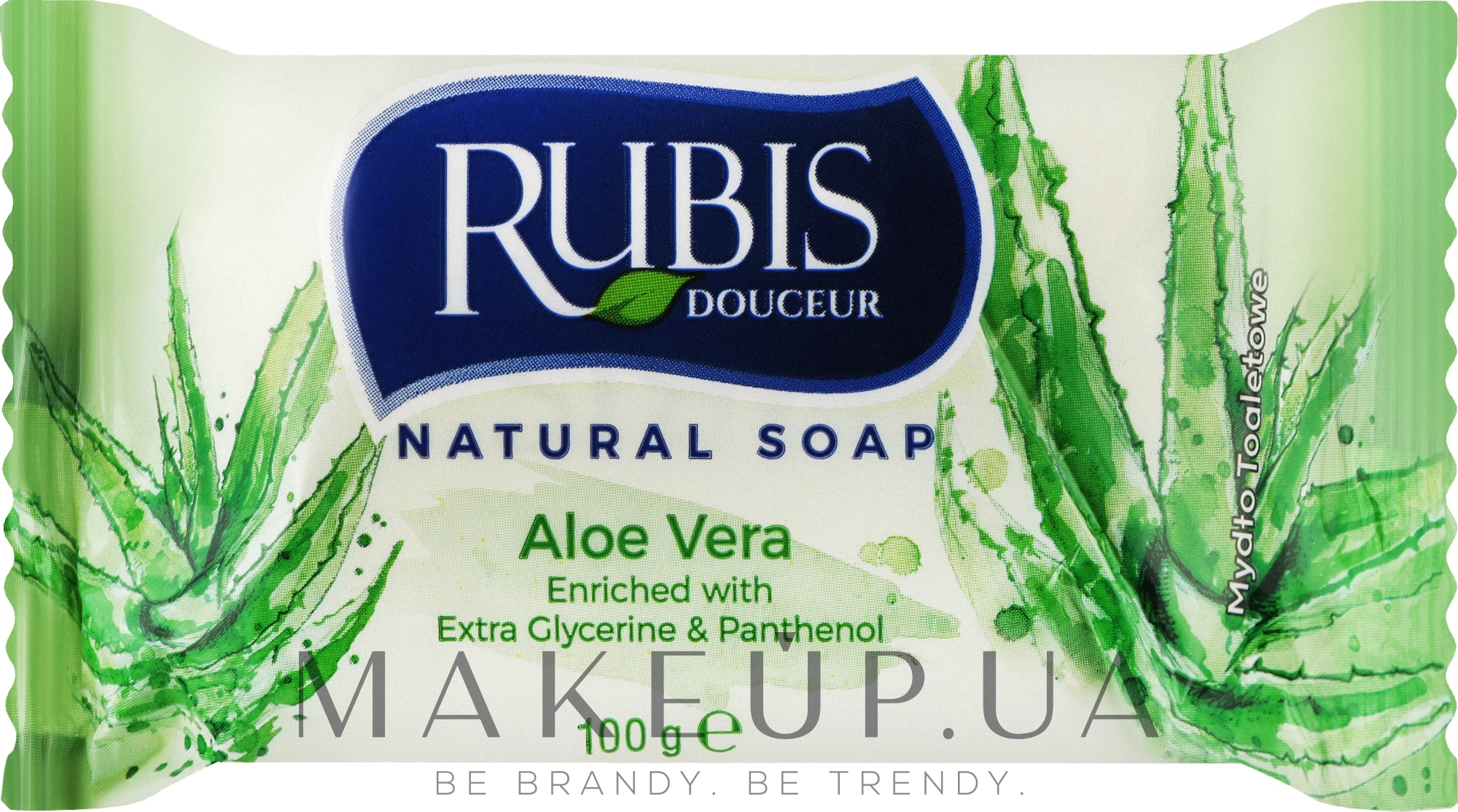 Мыло "Алоэ вера" - Rubis Care Aloe Vera Creamy Soap — фото 100g