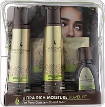 Духи, Парфюмерия, косметика Набор - Macadamia Professional Ultra Rich Moisture Travel Kit (shm/100ml + cond/100ml + mask/30ml + oil/30ml)