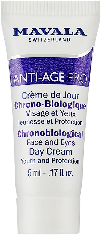 Крем хронобиологический омолаживающий дневной - Mavala Anti-Age Pro Chronobiological Day Cream (пробник)