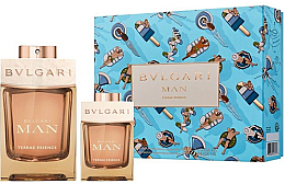 Духи, Парфюмерия, косметика Bvlgari Man Terrae Essence - Набор (edp/100ml + edp/15ml)