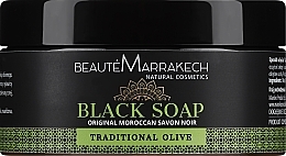 Парфумерія, косметика Натуральне чорне мило "Олива" - Beaute Marrakech Savon Noir Black Soap