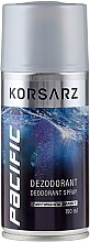 Дезодорант - Korsarz Pacific Deo Spray — фото N3