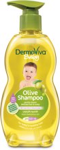 Духи, Парфюмерия, косметика Детский шампунь с оливковым маслом - Dabur DermoViva Baby Olive Shampoo