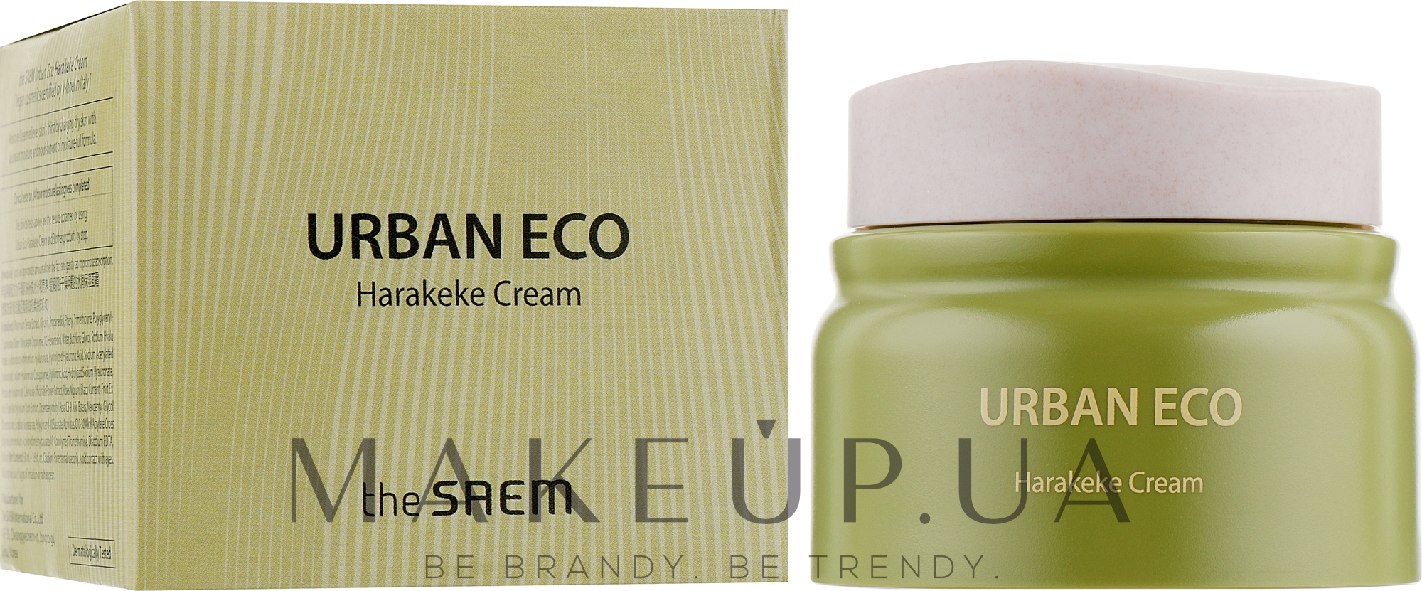 Крем для лица с экстракт новозеландского льна - The Saem Urban Eco Harakeke Cream — фото 50ml