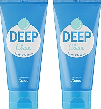 Парфумерія, косметика Набір - A'pieu Deep Clean Foam Cleanser (mask/2x130ml)