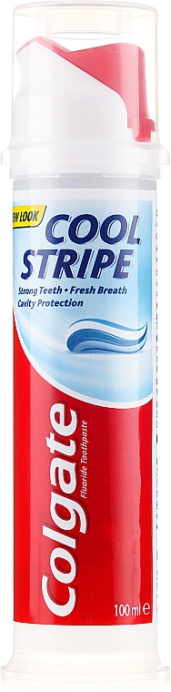 Зубна паста з дозатором - Colgate Cool Strip — фото N1