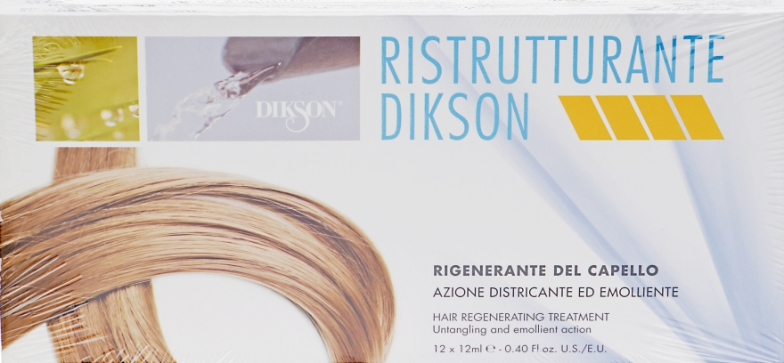 Восстанавливающий комплекс для волос - Dikson Ristrutturante