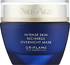 Парфумерія, косметика Інтенсивно відновлювальна нічна маска в подарунковому пакованні - Oriflame NovAge Intense Skin Recharge Night Mask