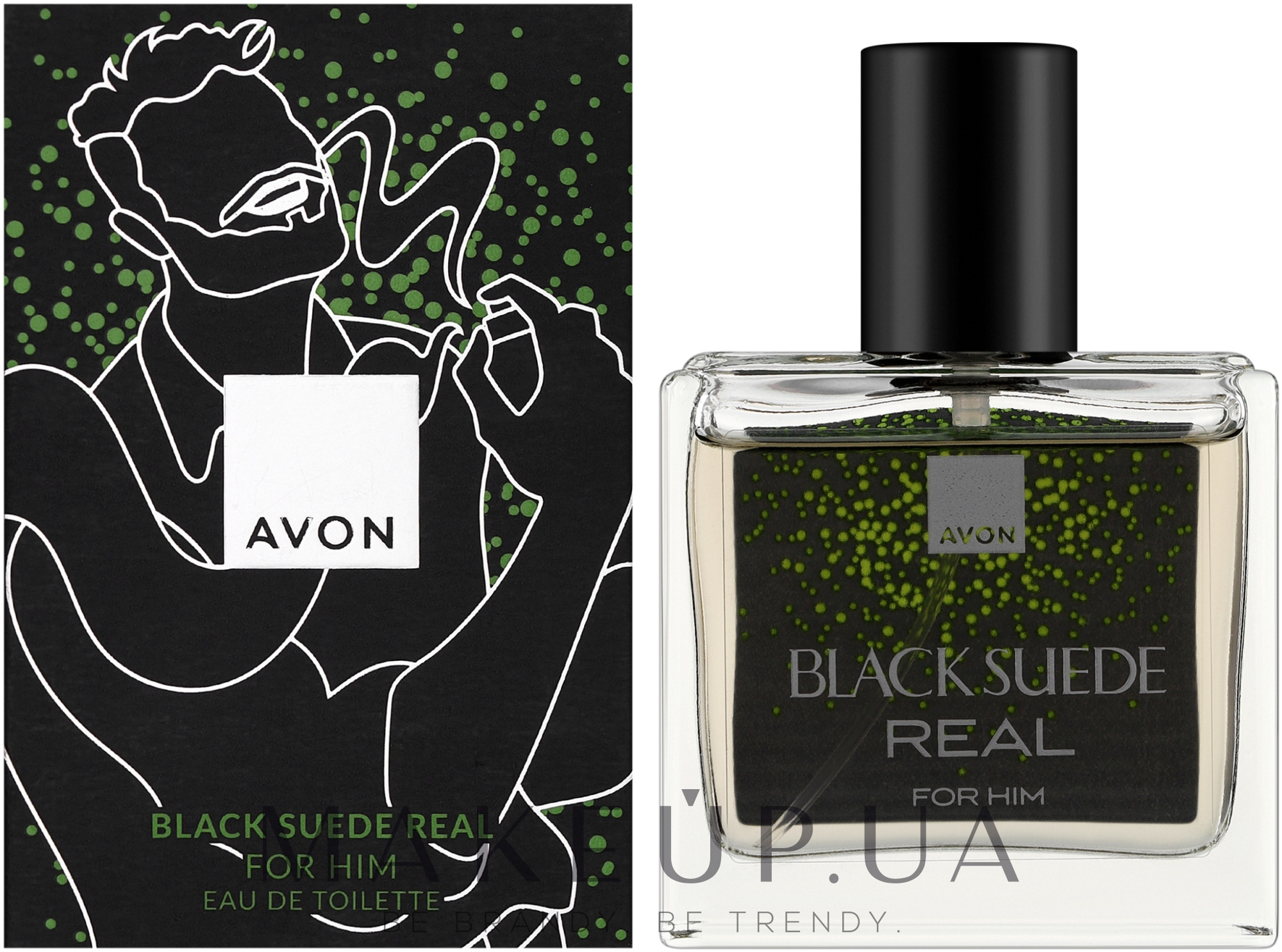 Avon Black Suede Real Limited Edition - Туалетна вода — фото 30ml