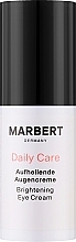 Парфумерія, косметика Освітлювальний крем під очі - Marbert Daily Care Brightening Eye Cream