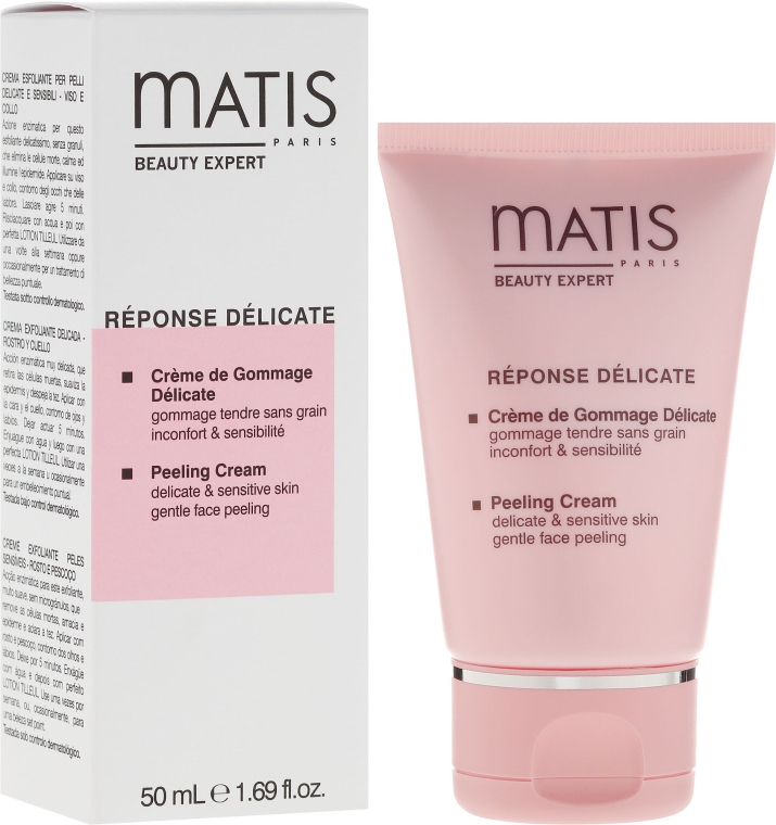 Matis Paris Reponse Delicate Peeling Cream Пилинг крем энзимного действия купить по лучшей 2850